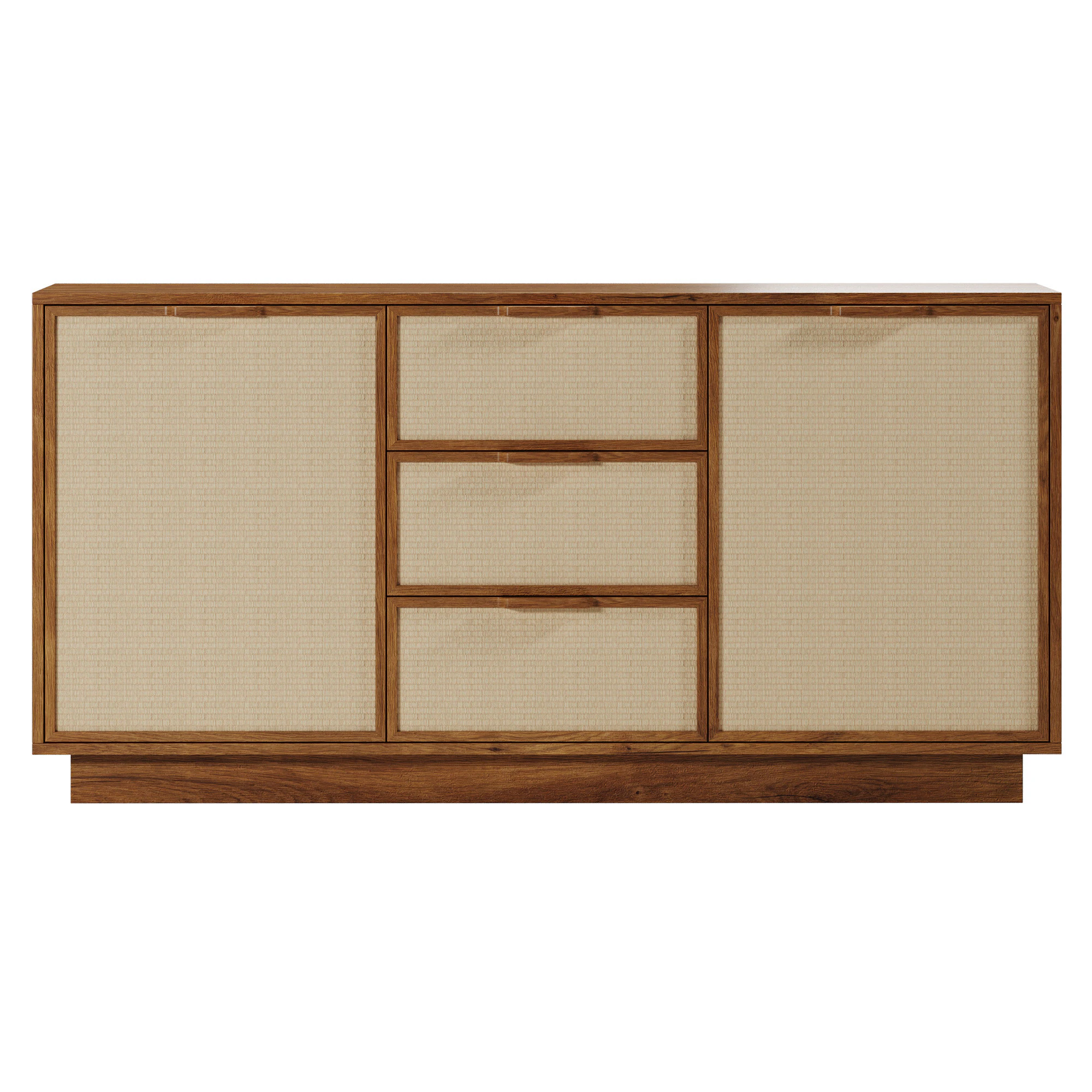 Douglas Buffet by West Elm 3D Model .c4d .max .obj .3ds .fbx .stl .blend