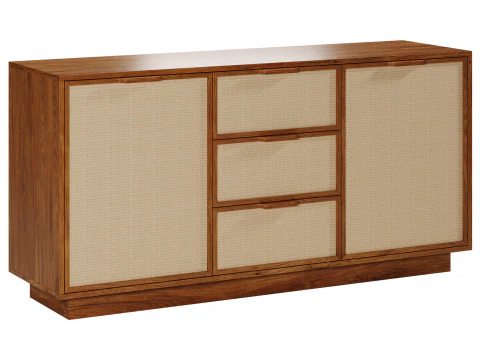 Douglas Buffet by West Elm 3D Model
