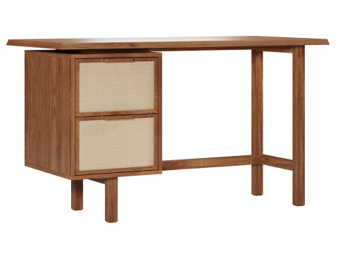 Douglas Desk by West Elm 3D Модель