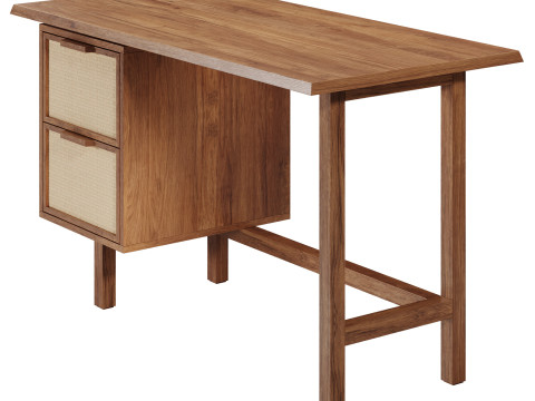 Douglas Desk by West Elm 3D Модель