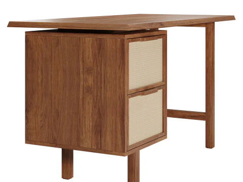 Douglas Desk by West Elm 3D Model