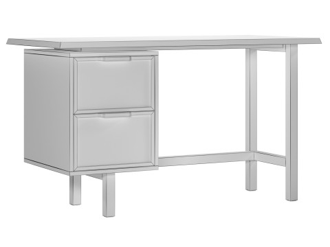 Douglas Desk by West Elm 3D Модель