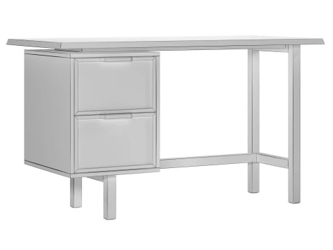 Douglas Desk by West Elm 3D Model