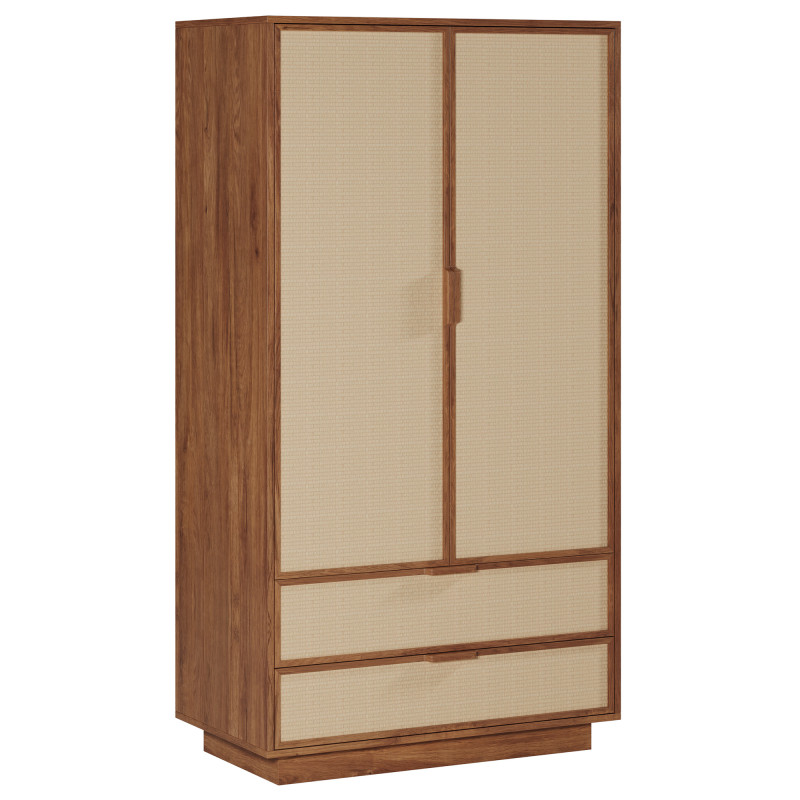 Douglas Solid Wood Tatami Armoire by West Elm Model 3D .c4d .max .obj .3ds .fbx .stl .blend