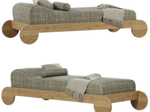 Ionic Daybed by Sarah Sherman Samuel for Lulu and Georgia 3D Модель