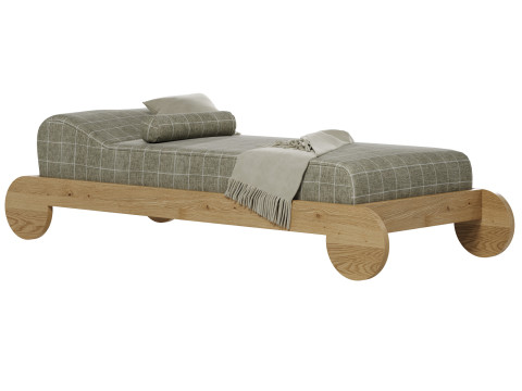 Ionic Daybed autorstwa Sarah Sherman Samuel dla Lulu i Gruzji Model 3D