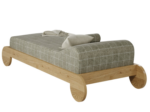 Ionic Daybed autorstwa Sarah Sherman Samuel dla Lulu i Gruzji Model 3D