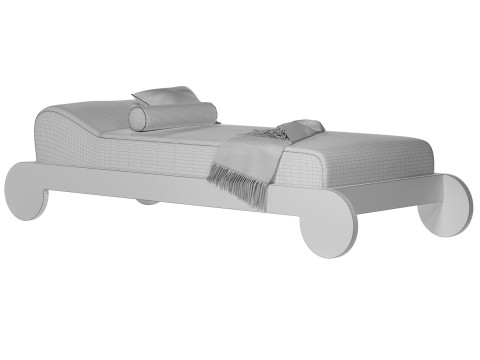 Ionic Daybed autorstwa Sarah Sherman Samuel dla Lulu i Gruzji Model 3D