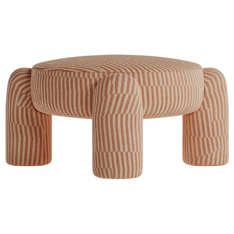 Marlon Ottoman by Pietro Franceschini for Dooq 3D 模型 .c4d .max .obj .3ds .fbx .stl .blend