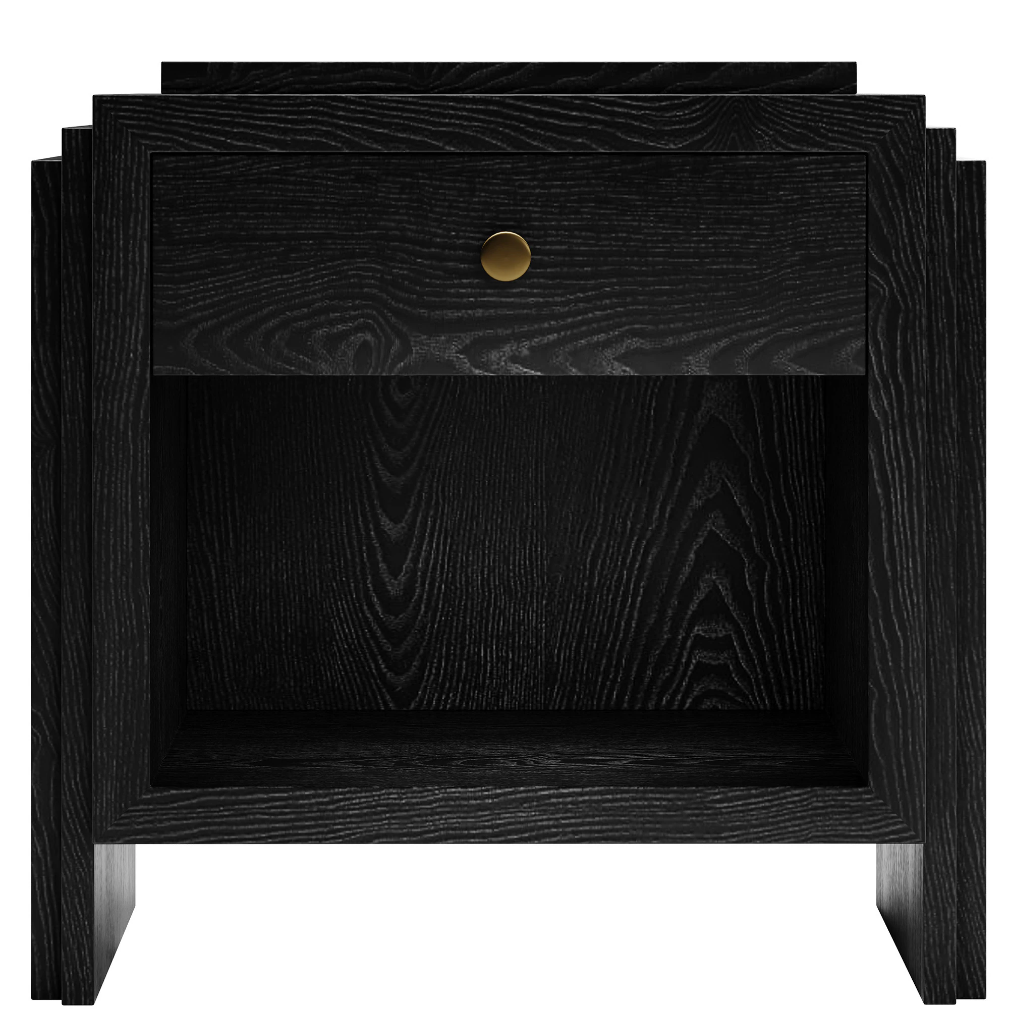 Nightstand ArtDeco by Eichholtz 3D Model .c4d .max .obj .3ds .fbx .stl .blend 