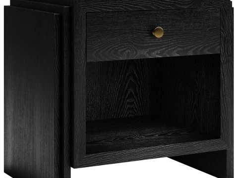 Nightstand ArtDeco by Eichholtz 3D Model