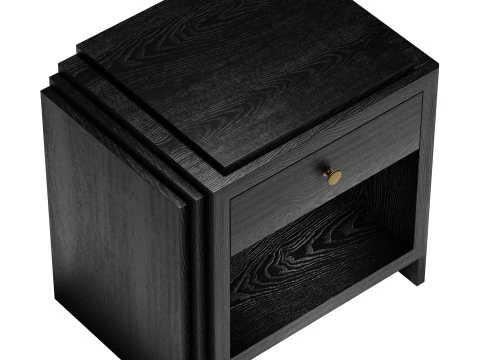 Nightstand ArtDeco by Eichholtz 3D Model