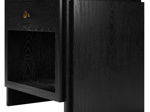 Nightstand ArtDeco by Eichholtz Modèle 3D