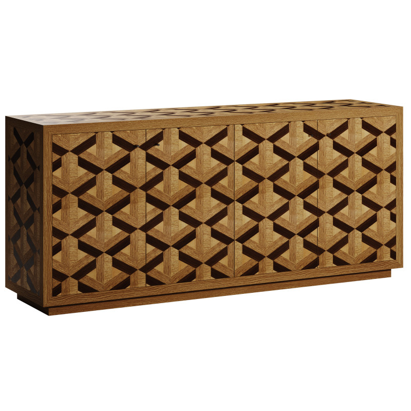 Dresser Rubicon by Eichholtz 3D Модель .c4d .max .obj .3ds .fbx .stl .blend
