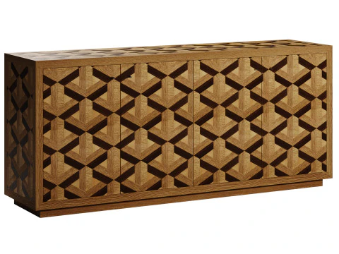 アイヒホルツのドレッサー ルビコン 3Dモデル