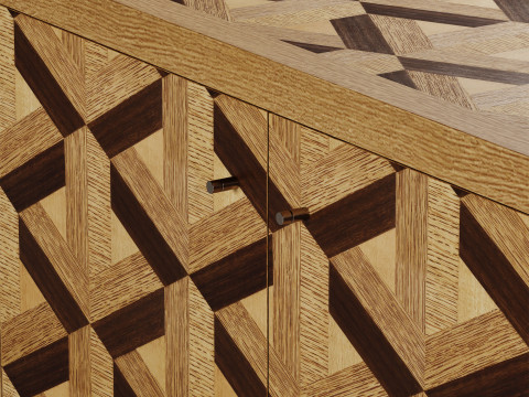 Dresser Rubicon by Eichholtz 3D Модель
