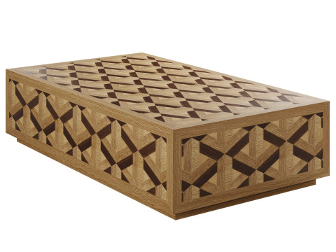 Mesa de centro Rubicon de Eichholtz Modelo 3D