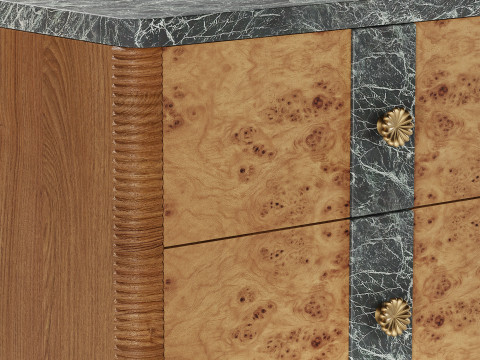 Basil Bedside Table by Soho Home Modèle 3D