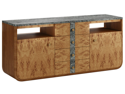 Basil Sideboard by Soho Home 3D मॉडल