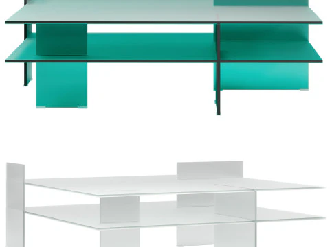 Kazimir Couchtisch von Glas Italia 3D Modell