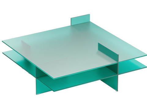 Glas Italia 的 Kazimir 咖啡桌 3D 模型