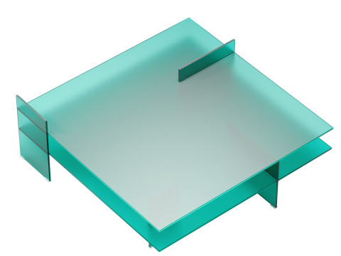 Glas Italia 的 Kazimir 咖啡桌 3D 模型