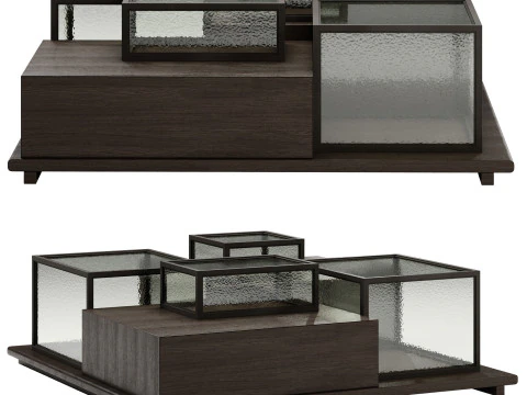 Stack Couchtisch von Linteloo 3D Modell