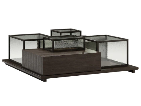 Stack coffee table by Linteloo 3D Model