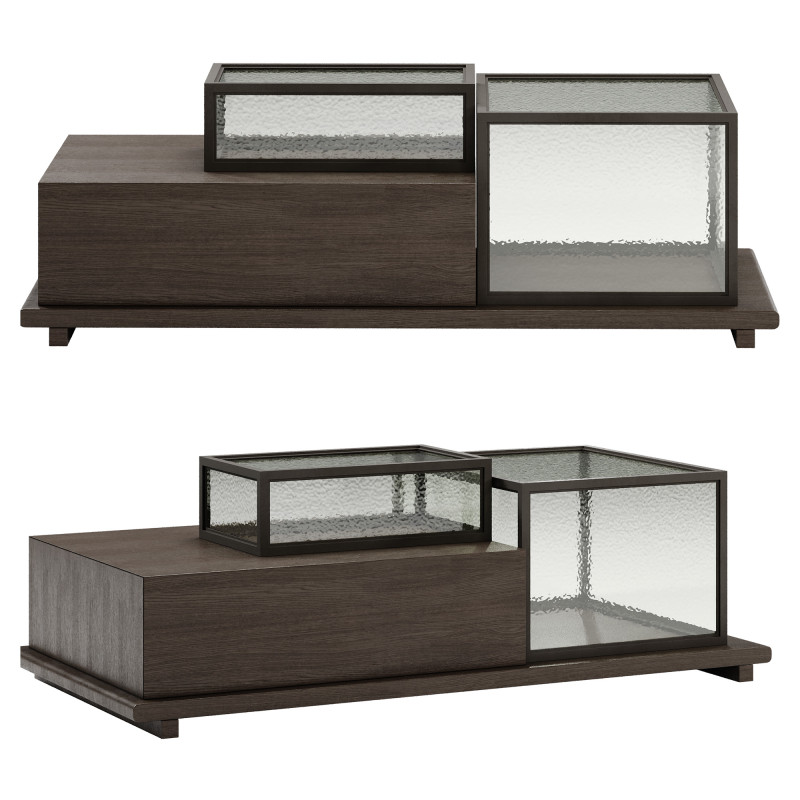 लिंटेलू द्वारा स्टैक कॉफी टेबल 3D मॉडल .c4d .max .obj .3ds .fbx .stl .blend 