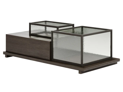 Stack coffee table by Linteloo 3D Model