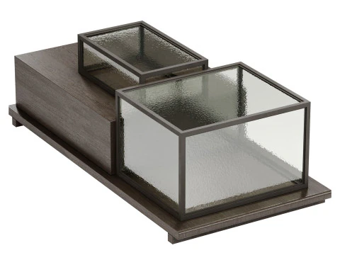 Stack coffee table by Linteloo 3D Model