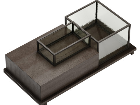 लिंटेलू द्वारा स्टैक कॉफी टेबल 3D मॉडल