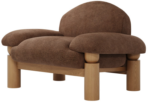 Крісло Hugo від Mc Mullin 3D Модель