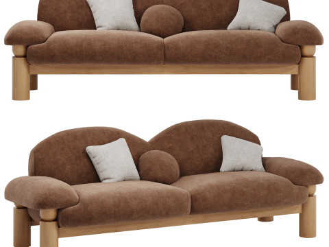 Divano Hugo di McMullin Modello 3D