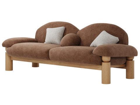 McMullin 设计的 Hugo 沙发 3D 模型