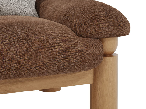 McMullin 设计的 Hugo 沙发 3D 模型