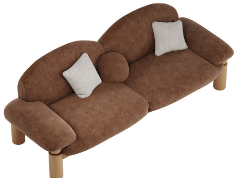 McMullin 设计的 Hugo 沙发 3D 模型