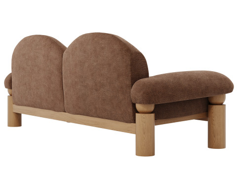 McMullin 设计的 Hugo 沙发 3D 模型