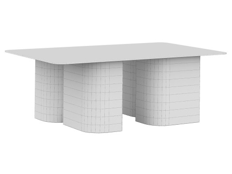 Mesa de centro Reed por McMullin Modelo 3D