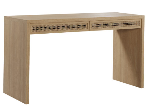 Pottery Barn 设计的 Marina Cane 控制台 3D 模型