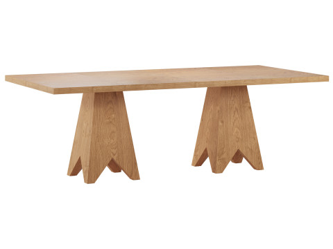 Обідній стіл Burl Wood від Pierce Ward для West Elm 3D Модель