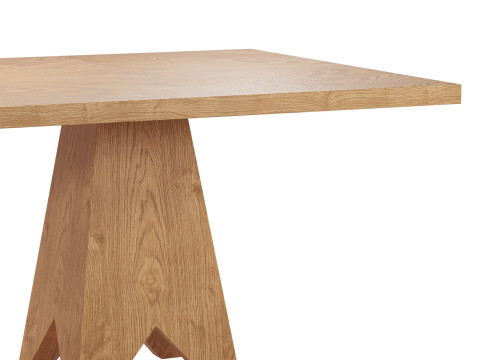 Обідній стіл Burl Wood від Pierce Ward для West Elm 3D Модель