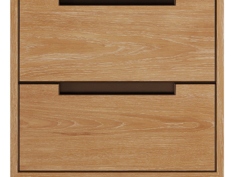 Тумбочка Lansen от West Elm 3D Модель