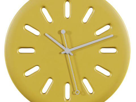 Horloge Murale Orologio Intempo par Alberto Ghirardello pour Geelli Modèle 3D