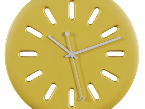 Rel&oacute;gio de parede Orologio Intempo de Alberto Ghirardello para Geelli Modelo 3D