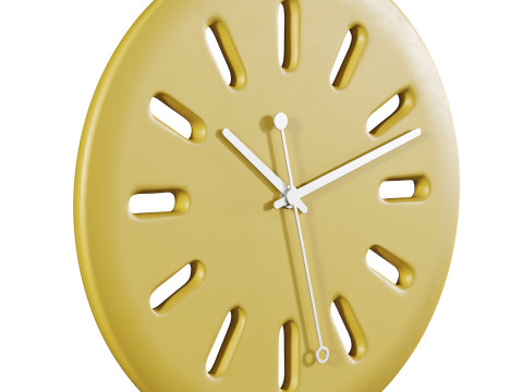 Horloge Murale Orologio Intempo par Alberto Ghirardello pour Geelli Modèle 3D