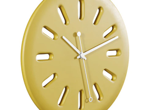 Rel&oacute;gio de parede Orologio Intempo de Alberto Ghirardello para Geelli Modelo 3D