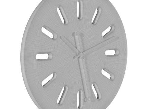 Rel&oacute;gio de parede Orologio Intempo de Alberto Ghirardello para Geelli Modelo 3D