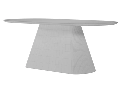 Sade Dining Table by CassaVida 3D Model