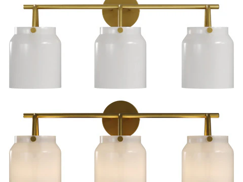 Henry 3-Light Sconce by West Elm 3D Model
